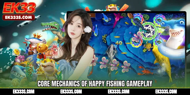 Core Mechanics of Happy Fishing Gameplay