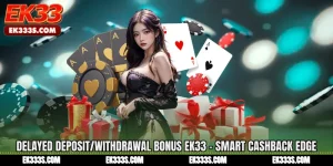 Delayed Deposit/Withdrawal Bonus ek333 - Smart Cashback Edge