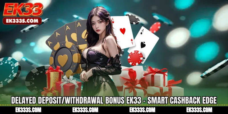 Delayed Deposit/Withdrawal Bonus ek333 - Smart Cashback Edge