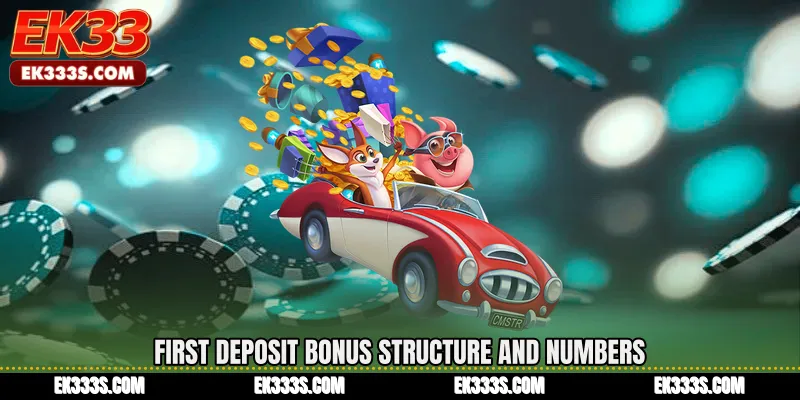 First Deposit Bonus Structure and Numbers