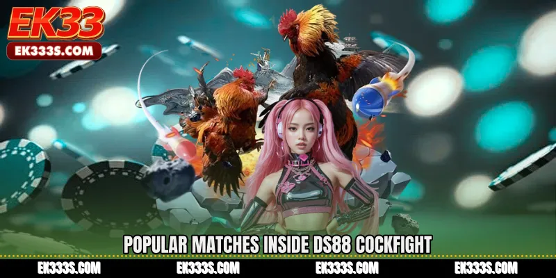 Popular Matches Inside DS88 Cockfight