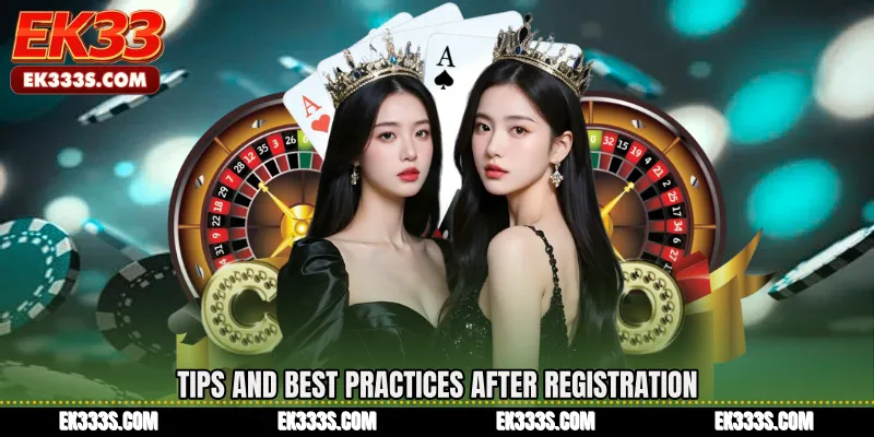Tips and Best Practices After Registration