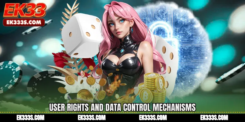 User Rights and Data Control Mechanisms